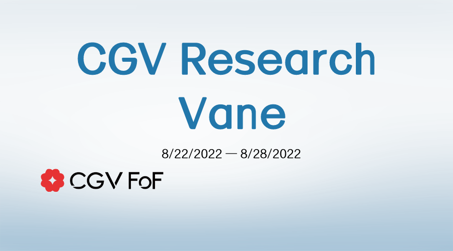 CGV Research Vane 全球加密市场投融资动态周报8.22-8.28