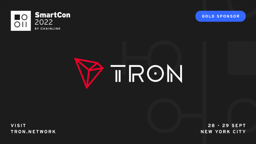波场TRON成为SmartCon 2022官方金牌赞助商