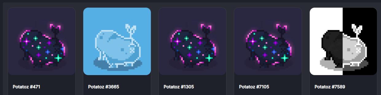 什么是 Potatoz NFT 系列?