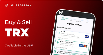社区生态 | Guardarian已支持TRX及TRC20-USDT等通证
