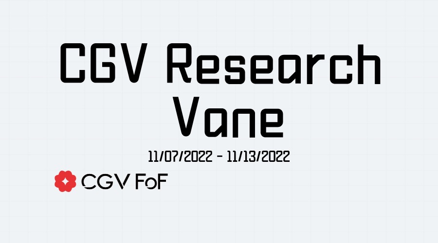 CGV Research Vane全球加密市场投融资动态周报11.7-11.13