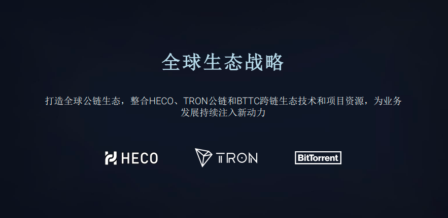 孙宇晨:将整合波场TRON、HECO和BTTC跨链生态技术,打造全球性的公链生态