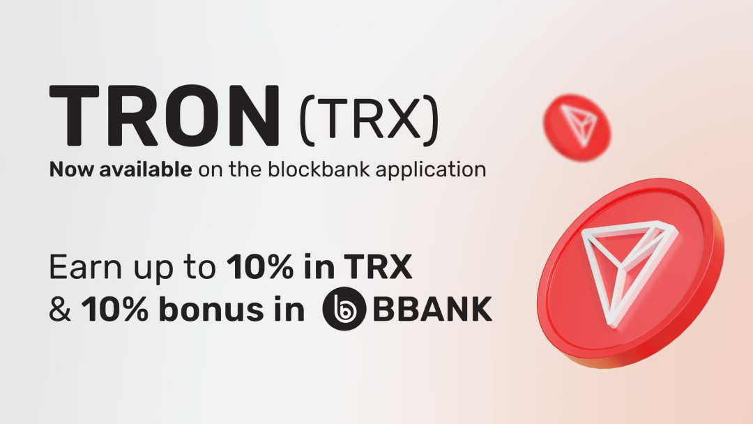 社区生态 | TRX现已上线blockbank