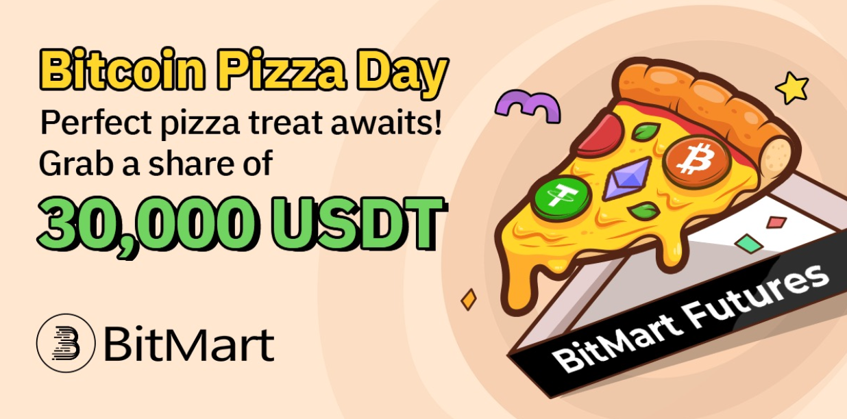 BitMart披萨节:参与BTC合约交易,共享30000 USDT奖金