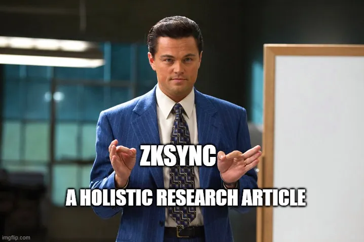 以太坊二层的压轴项目Zksync为什么值得我们这么关注？