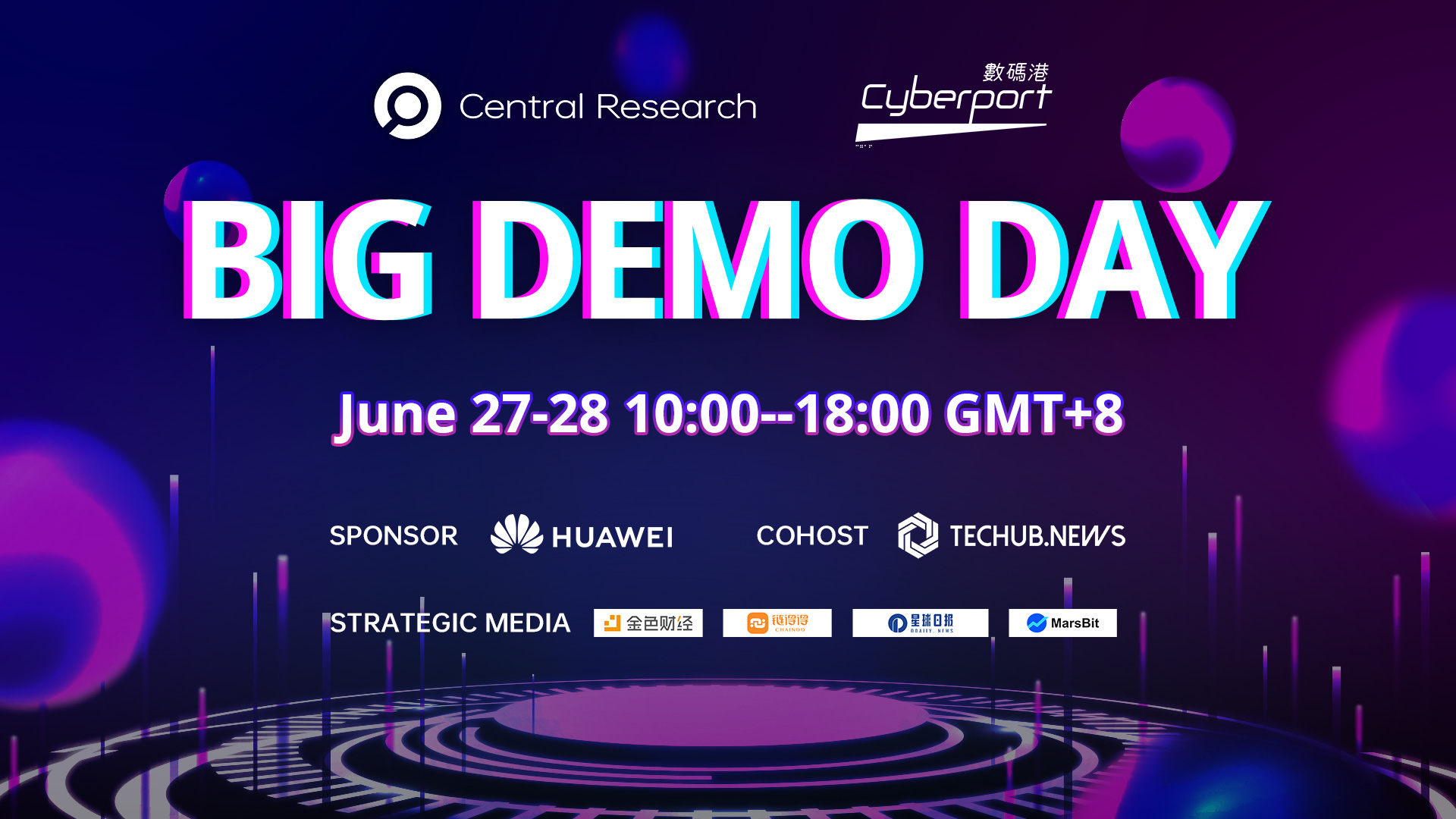 BIG DEMO DAY IV 香港投资对接会重磅来袭！
