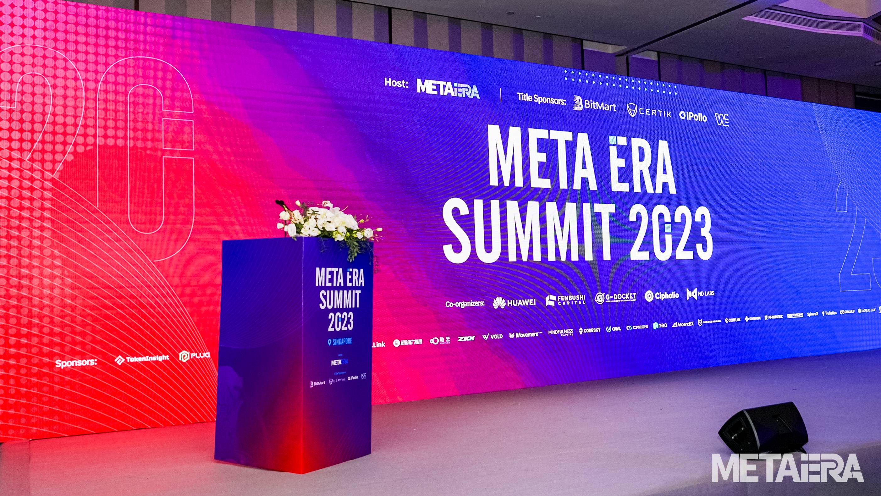 Meta Era Summit Web 3.0 峰会在新加坡正式召开