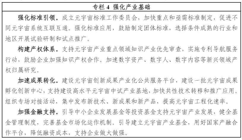 五部门关于印发《元宇宙产业创新发展三年行动计划（2023-2025年）》的通知