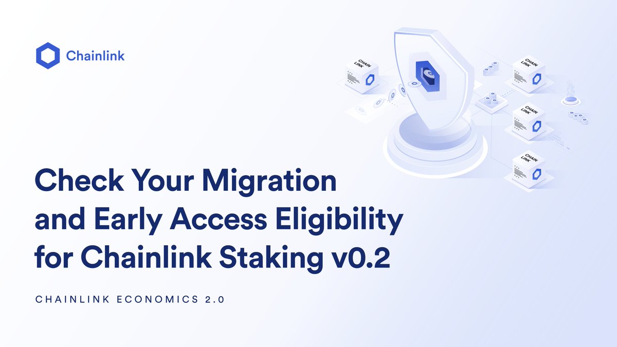 Chainlink Staking v0.2参与条件公布