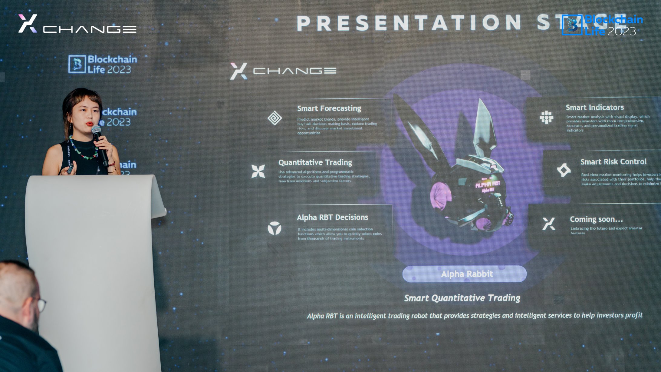 X Exchange成功亮相 BlockchainLife2023区块链生态大会
