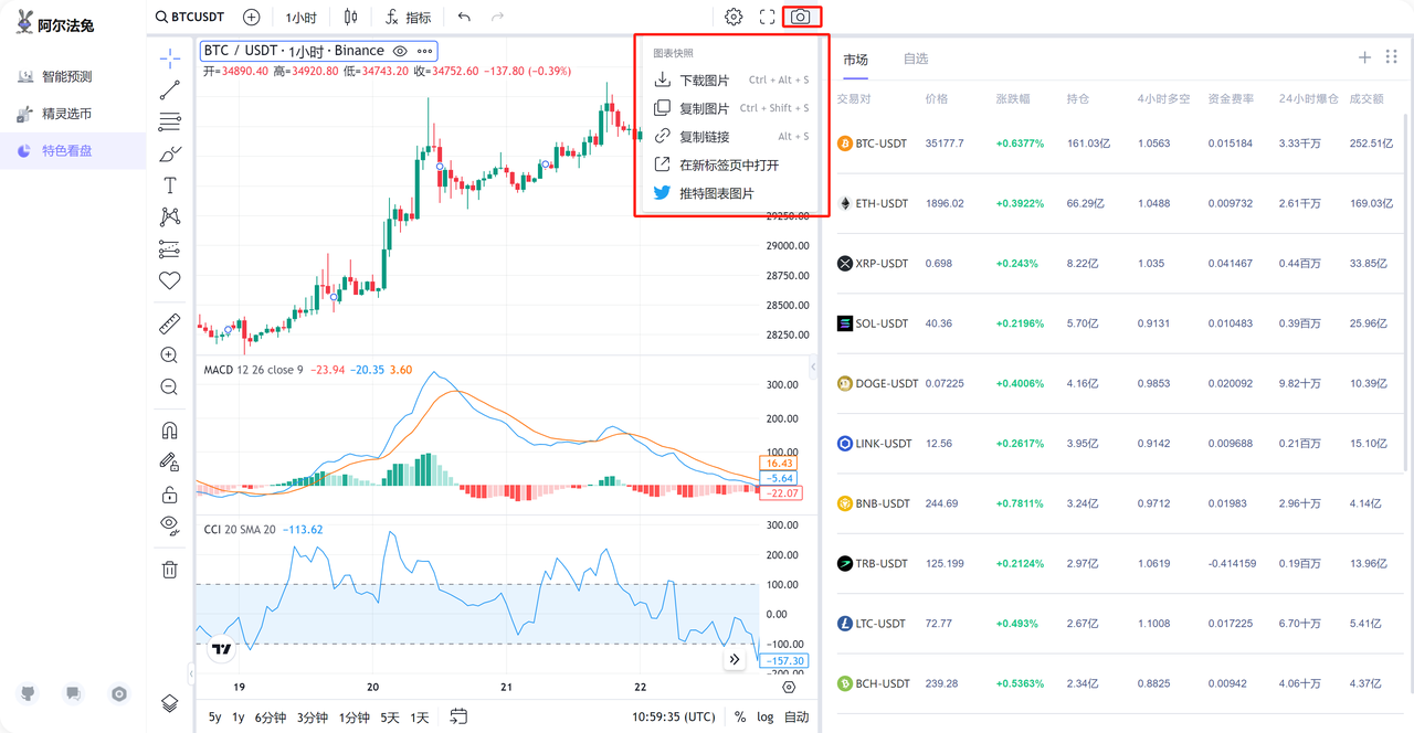 Alpha Rabbit 特色看盘工具：初学者使用指南