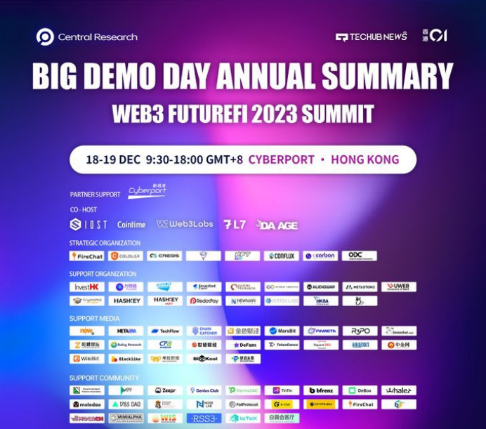 L7联合主办，Web3 FutureFi 2023 Summit嘉年华启动