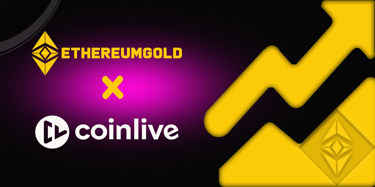 熱烈慶祝ETHG被知名新聞網站Coinlive收錄!