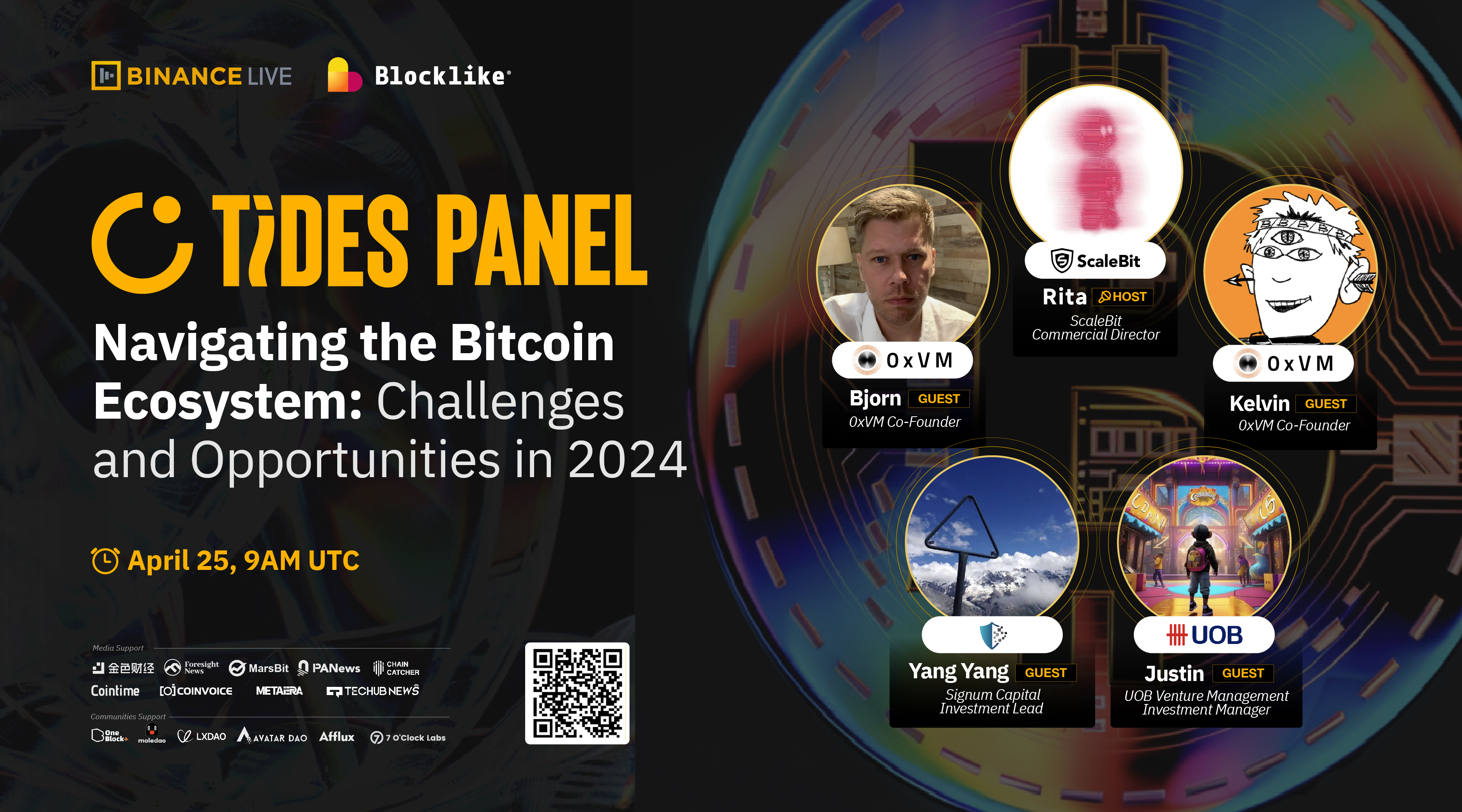 Blocklike Panel | 聚焦比特币生态：2024 年的挑战与机遇