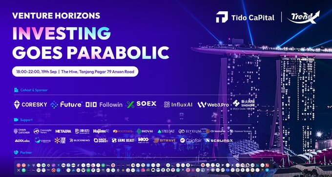 TrendX与Tido Capital主办Venture Horizon圆满结束