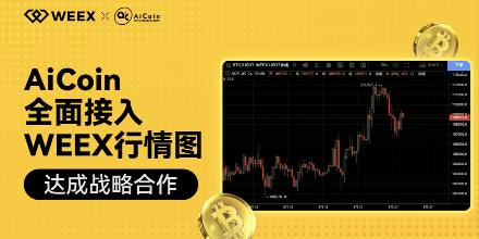 AiCoin,战略合作,WEEX