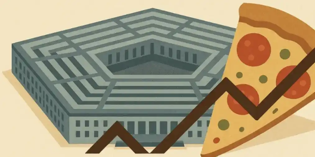 五角大楼,披萨指数,Polymarket