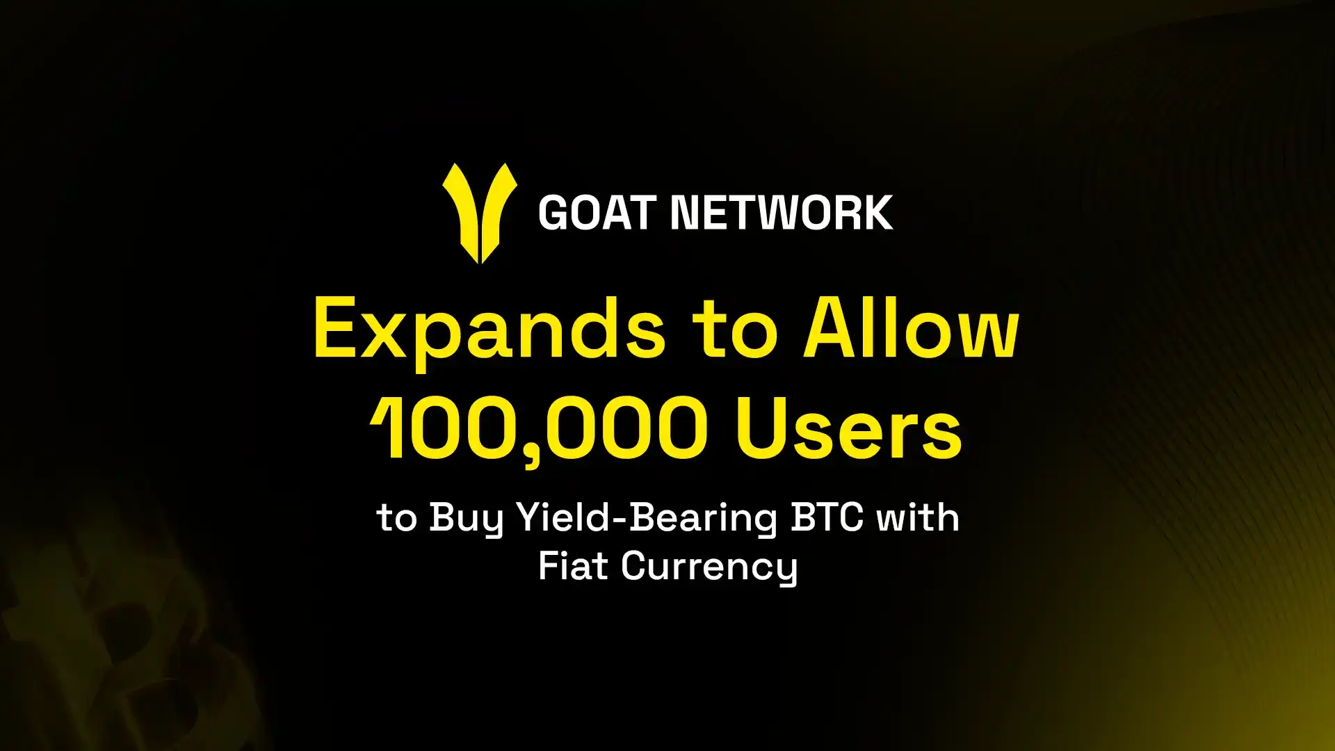 GOAT Network,DitoBanx,比特币收益