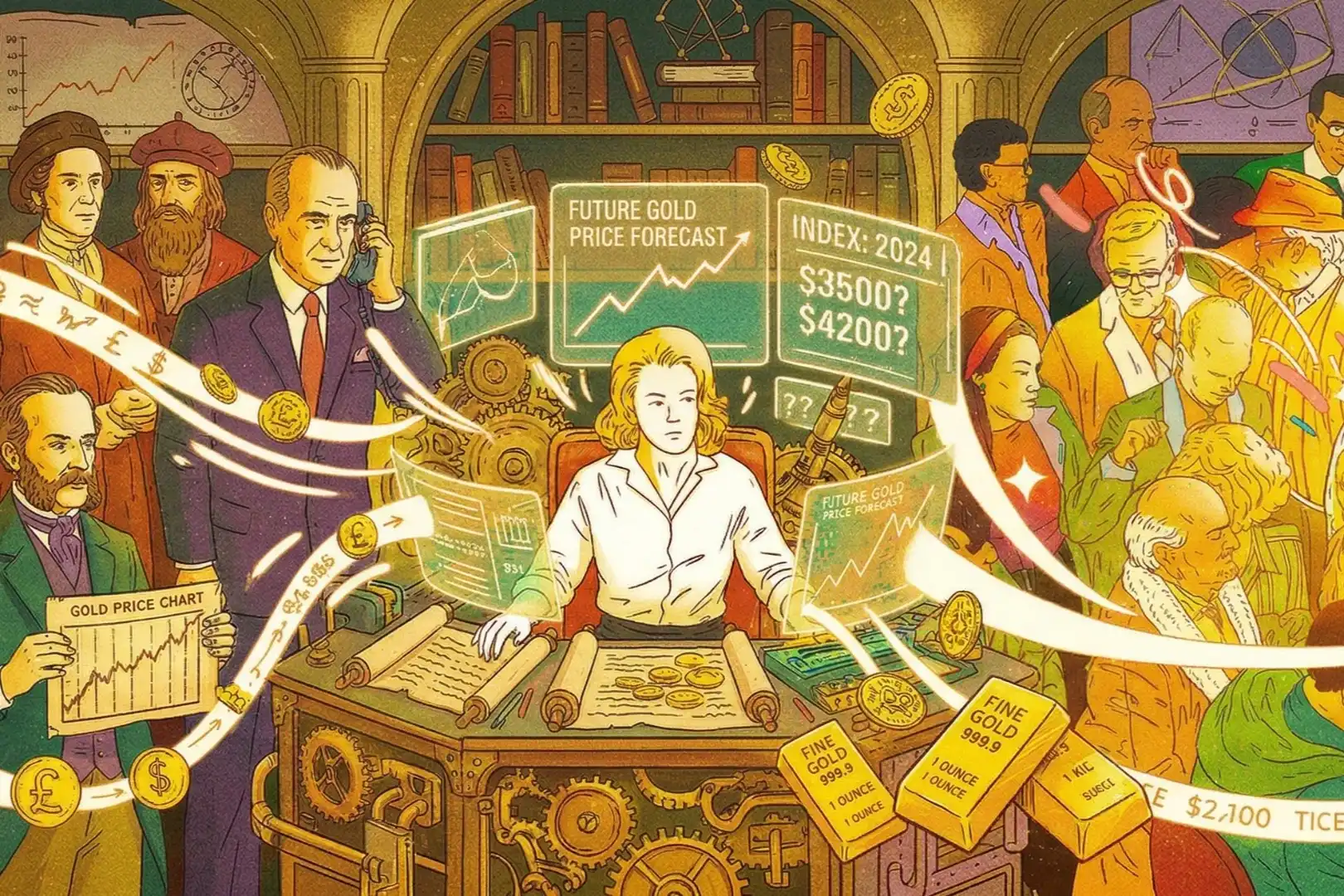 黄金,高盛,摩根大通