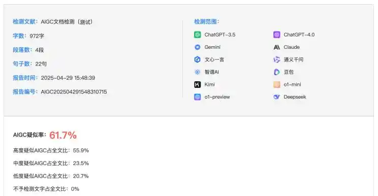 AIGC检测