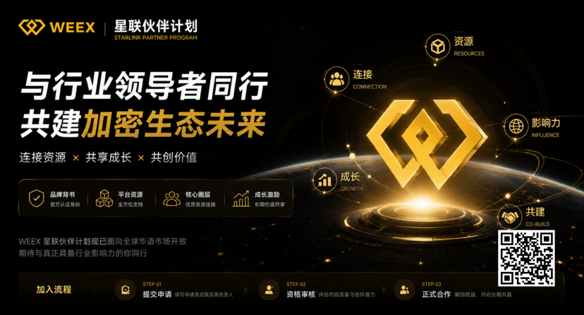WEEX、星联伙伴、华语Web3