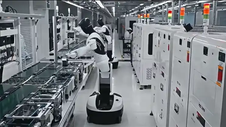 智元机器人,人形机器人,工业自动化