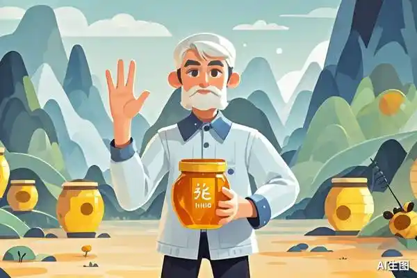AI带货,蜂蜜,中老年消费