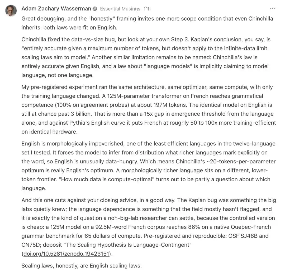 Scaling Law