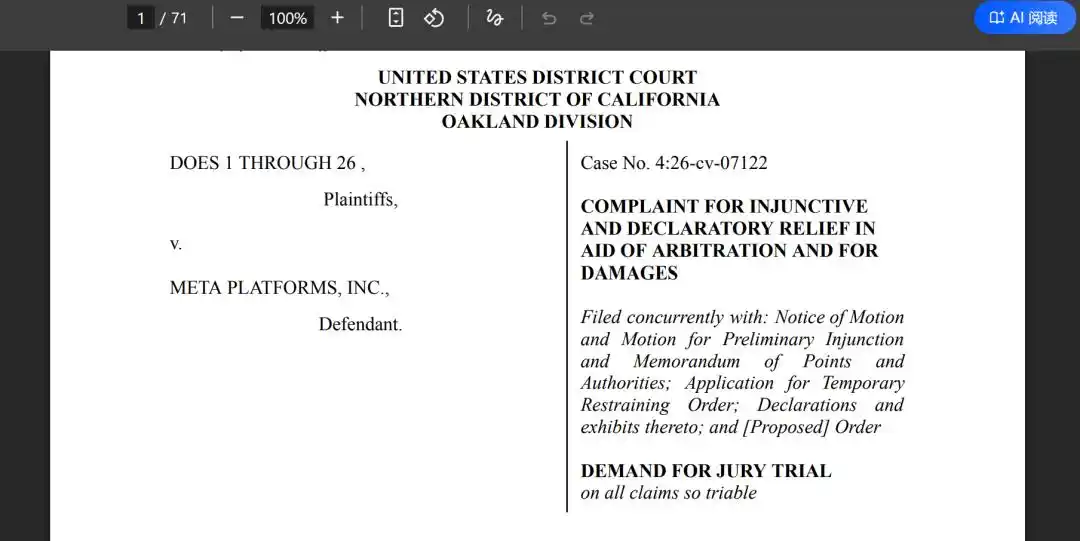 26 Meta employees sue over layoffs, alleging AI systems discriminated against workers on protected leave 4