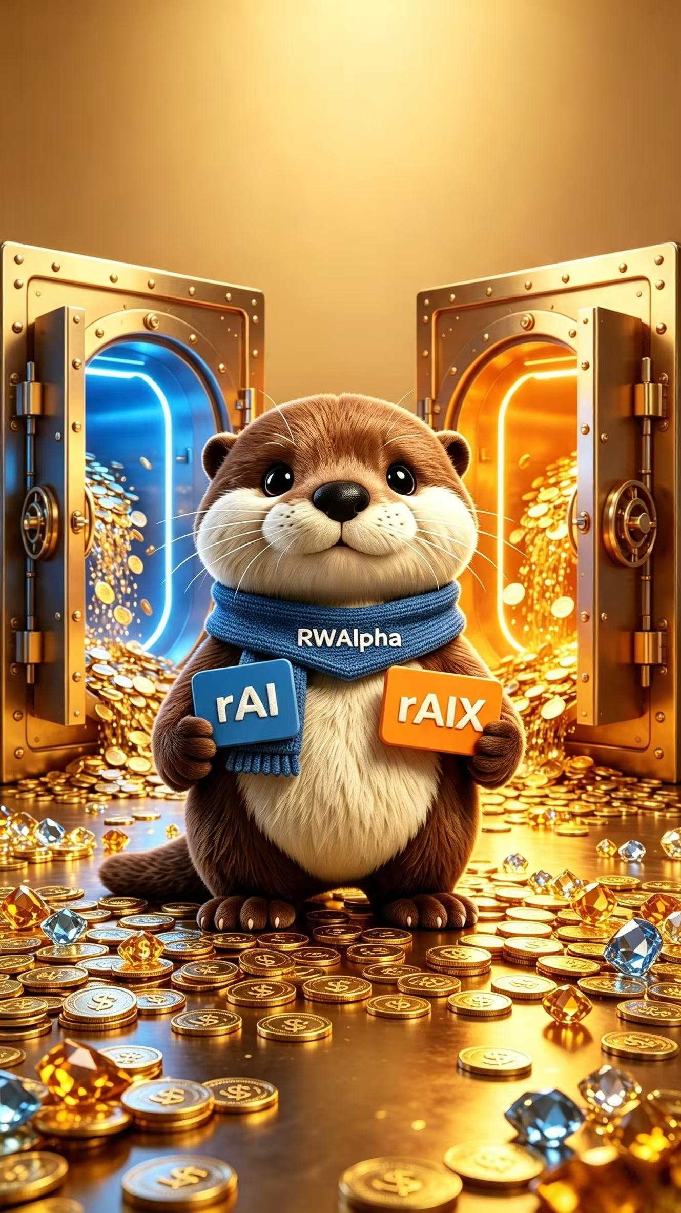 RWAlpha 吉祥物正式亮相！邀你一起为它取名