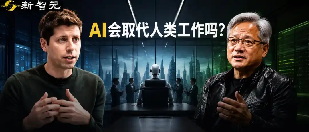 奥特曼与黄仁勋淡化 AI 失业论：AI 难成 CEO，岗位先变任务 3