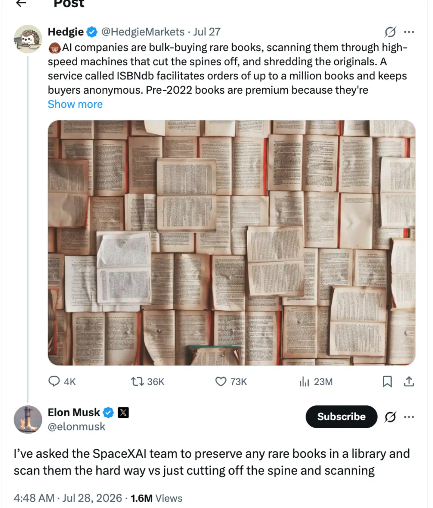 绝版书