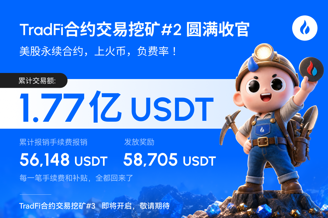 火币HTX、TradFi合约、手续费报销