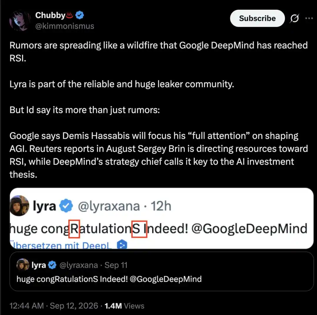 Google DeepMind RSI speculation grows after API leak claims and Gemini update clues 2