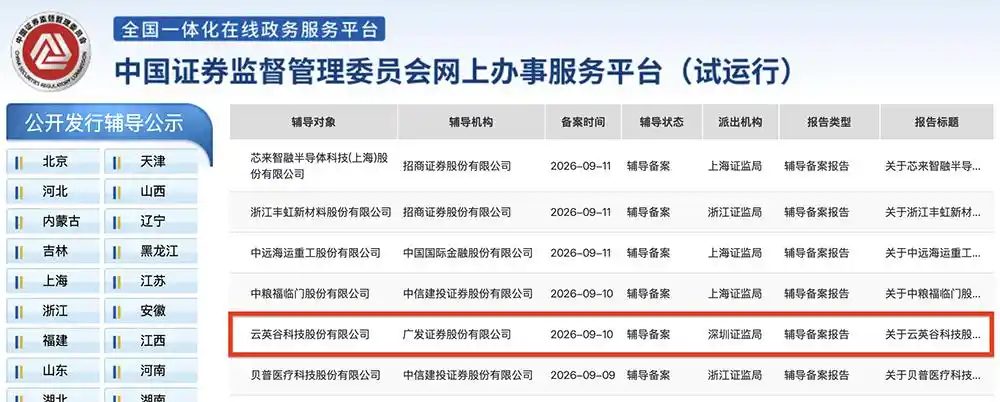 AMOLED chip designer Yunyinggu restarts A-share IPO process in Shenzhen 2