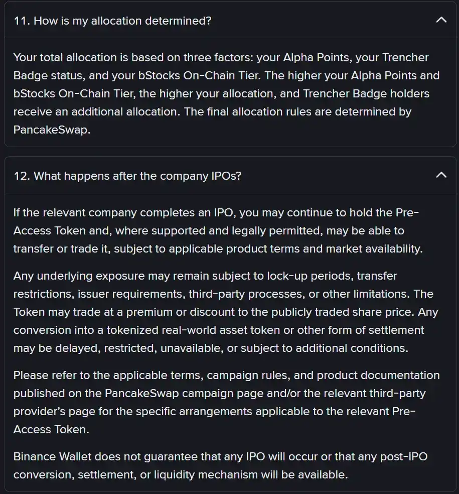 币安的 Pre-Access，是下一轮创新叙事吗