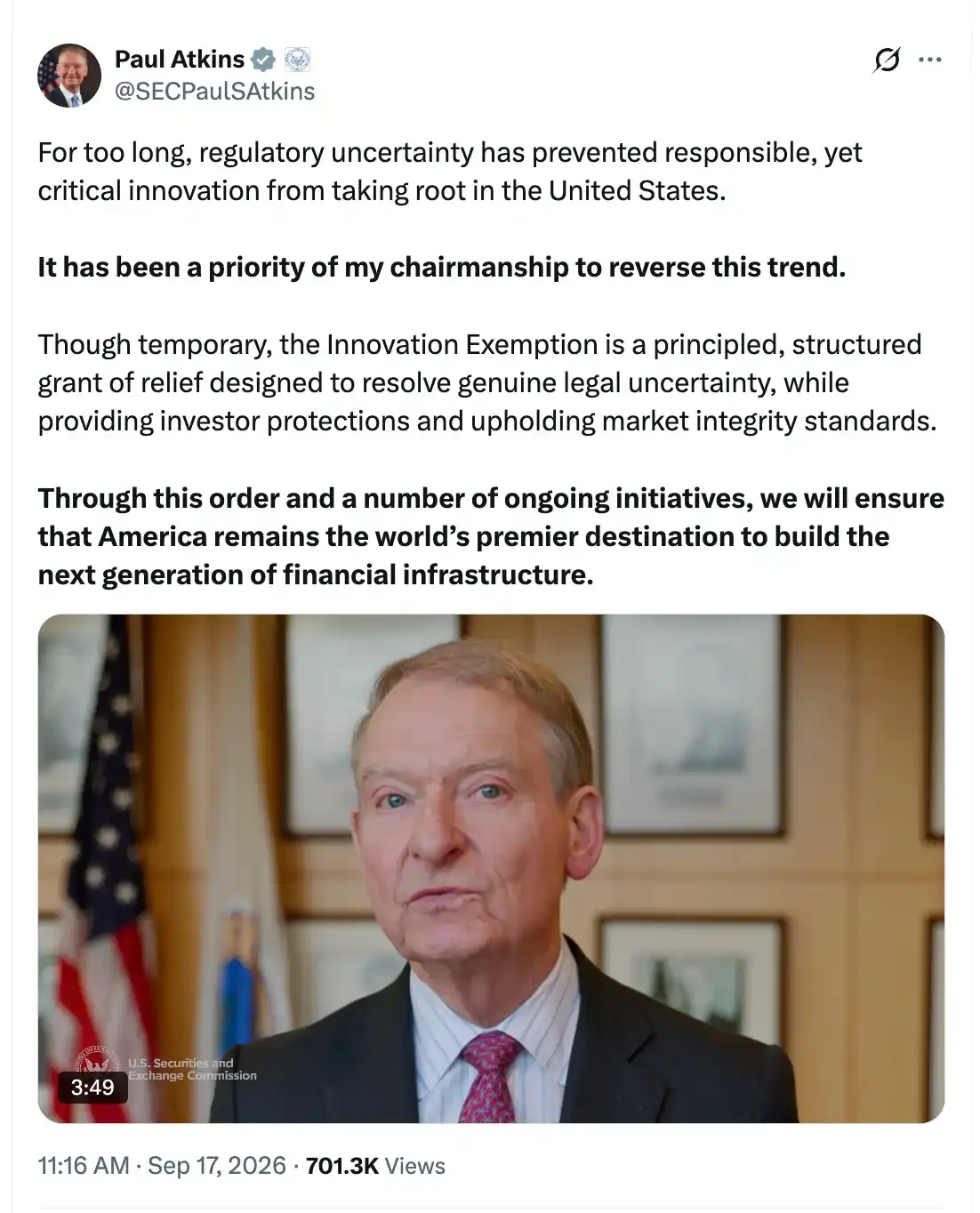 CLARITY 法案参议院受阻后,SEC 与 CFTC 两天内推进加密监管安排 7
