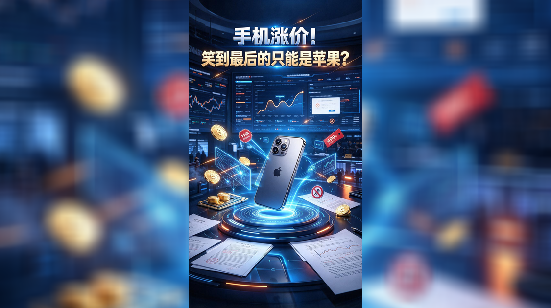 手机涨价，笑到最后的只能是苹果?